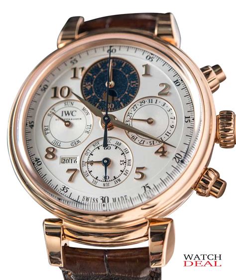 iwc da vinci chronograph watch|da vinci perpetual calendar chronograph.